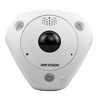 HIKVISION DS-2CD6362F-IS 6MP Fish-eye Network Camera(Bulit-in Microphone and Speaker Virtual PTZ 15m IR Range 360 Panoramic View)H.264/MJPEG PoE