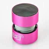 High Performance Portable Rechargeable Bluetooth Speaker for Smartphones, MP3 Players, Tablets and Laptops - Pink