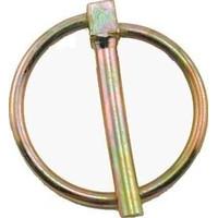 Hitch Pin Sprung Trailer Safety Lynch Clip Yzp 6MM X 47MM Diameter ( pack of 100 )