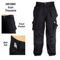 Himalayan H811GR W32 - L29 Iconic Trouser - Black