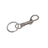Hipster Jailors Key Ring Clip on Clasp Nickel Plated Steel ( pack of 200 )