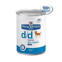 hills prescription diet canine dd salmon canned