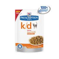 Hills Prescription Diet Feline K/D Pouch