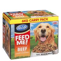 HiLife Feed Me with Beef and Fresh Vegetables Flavoured with Cheese 6kg