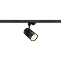 High voltage mounting rail light 3-phase Built-in LED 35 W LED SLV Structec Black