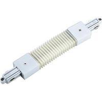 High voltage mounting rail Flex connector SLV 1-phase 143111 White