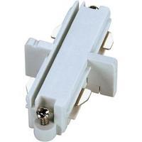 High voltage mounting rail Connector SLV 1-phase 143091 White