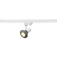 High voltage mounting rail light 3-phase E27 75 W HV halogen, LED SLV E27 White