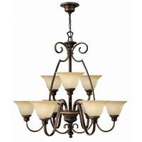 hinkley lighting cello 9 light chandelier