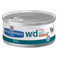 Hill\'s Prescription Diet Feline - w/d - 12 x 156g cans