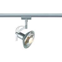 High voltage mounting rail light URail GU10 50 W HV halogen Paulmann Roncalli Chrome (matt)