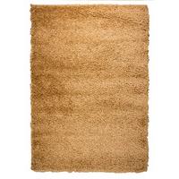 high quality beige soft touch shag pile rug ontario 160cm x 220cm 5ft3 ...