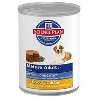 Hill\'s Science Plan Mature 7+ Active Longevity - Chicken - Saver Pack: 12 x 370g