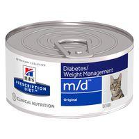 Hill\'s Prescription Diet Feline m/d - Diabetes/Weight Management - 12 x 156g cans
