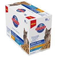 Hill\'s Science Plan Mature Cat 7+ Tender Chunks in Gravy - Saver Pack: 24 x 85g