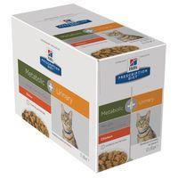 Hill\'s Prescription Diet Feline - Metabolic + Urinary - Saver Pack: 24 x 85g
