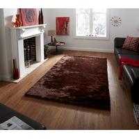 high quality soft brown savoy shag rug 90cm x 150cm 3 x 411