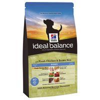 hills ideal balance puppy chicken brown rice economy pack 2 x 12kg