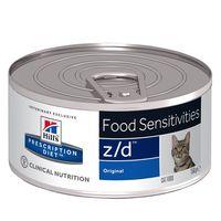 Hill\'s Prescription Diet Feline - z/d Food Sensitivities Cans - Saver Pack: 24 x 156g