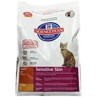 Hill\'s Cat Food Sensitive Skin Chicken Dry Mix 5 kg