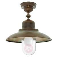 High-quality brass ceiling light Turino - IP44