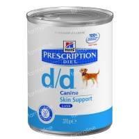 Hill\'s Canine Dog Prescription Diet D/d Lamb-Rice 370 g