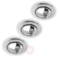 high voltage recessed light set of 3