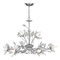 Hibiscus Chrome Finish 9 Light Ceiling Light