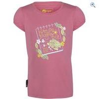 Hi Gear Springfield Kids\' Tee - Size: 11-12 - Colour: Pink