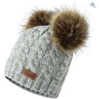 Hi Gear Kids\' Bear Pom Pom Hat - Size: M-L - Colour: Grey