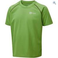 Hi Gear Regulate Boys\' Tech Tee - Size: 5-6 - Colour: CLASSIC GREEN