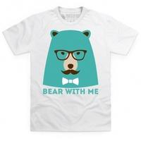 Hipster Bear T Shirt