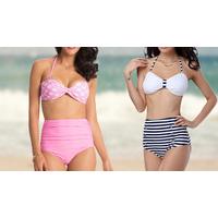 High-Waisted Bikini - 2 Designs!