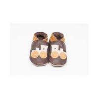 Hippychick Baby Shoes Chocolate Trains