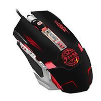High Quality 6 Button 2400DPI Adjustable Mouse Gaming Mouse for Computer Laptop LOL Gamer