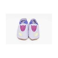 Hippychick Baby Shoes Lilac Tulips