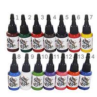 high quality 14 color tattoo ink set 1415ml