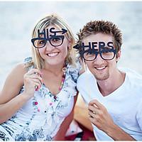 His And Hers Photography Photo Props- Set of 1 Pair