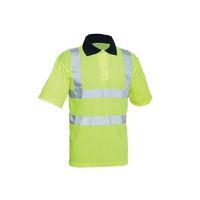 Hi-Vis Yellow Polo Shirt - XXL (50in)