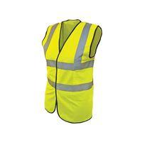 Hi-Vis Waistcoat Yellow - XXL (52in)