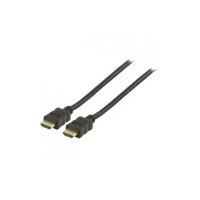 High Speed HDMI cable with Ethernet HDMI connector - HDMI connector 7.5m Black