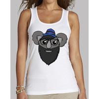 hipster koala - without manga woman