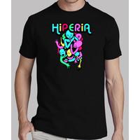 hiperia man manga short black extra quality