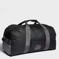 highlander cargo 45l kit bag black