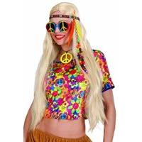 Hippie Headbands With Beads & Feathers Accessory For Fancy Dress