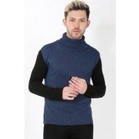 High Neck Long Sleeves Polo Jumper