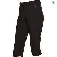 hi gear rapid womens softshell capri trousers size 12 colour black