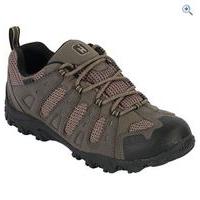 hi gear weston mens wp walking shoe size 6 colour olive taupe