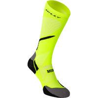 Hilly Vivid Compression Sock Yellow/Black XL Running Socks