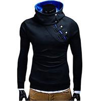 high quality summer mens side zipper long sleeve pullover hoodie sweat ...